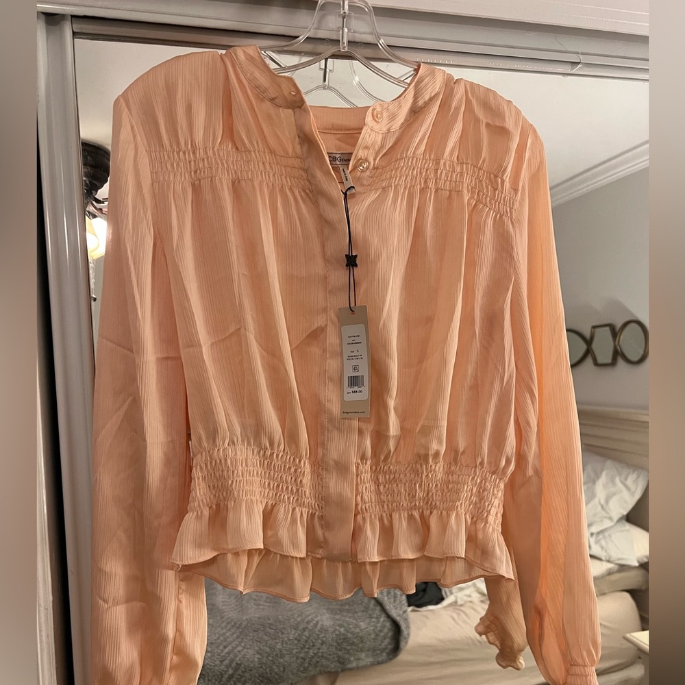 Women’s blouse - color is peach